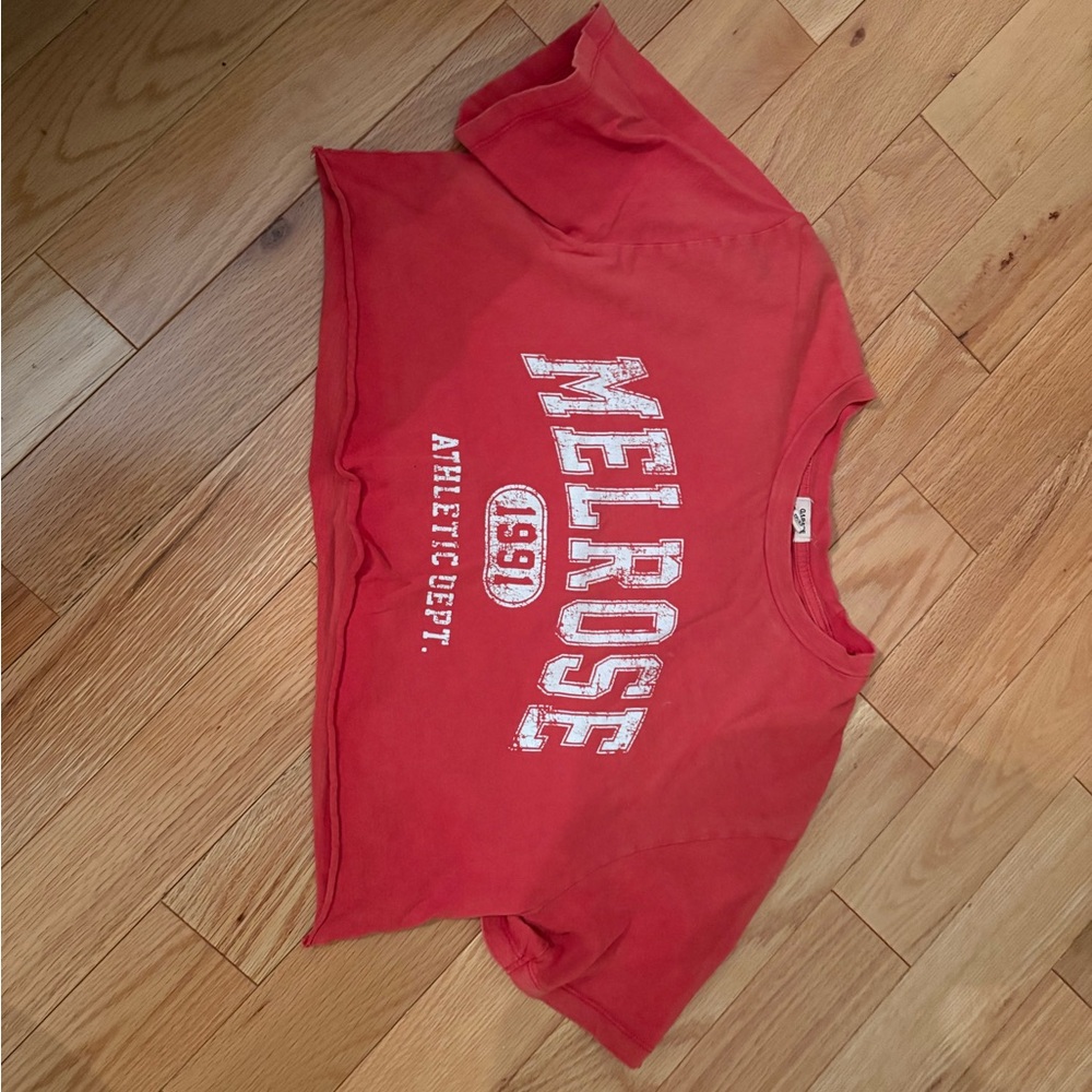 Garage Red Melrose Athletic Dept Tee